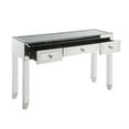 thumbnail image 2 of Ergode Writing Desk Mirrored & Faux Diamonds, 2 of 4