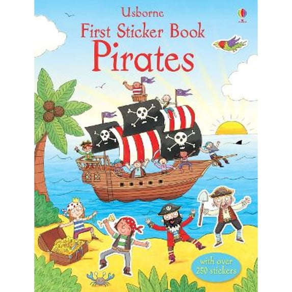 Pre-Owned First Sticker Book Pirates (Paperback) by Sam Taplin