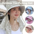 thumbnail image 4 of RUOYING Sunhat UV Sun Protection Hat Garden Removable Neck Face Flap Hat Cap4, 4 of 8