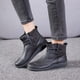 thumbnail image 1 of Fiudx Botas de Mujer, Elegantes Zapatos Planos y Cordones, Comodas Botas de Punta Redonda, para Uso Informal En Fiestas, a La Moda, con Suela de Cuero Artificial Suave., 1 of 6