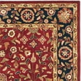 thumbnail image 3 of Safavieh Heritage 8' Square Hand Tufted Wool Rug in Red and Navy, 3 of 3