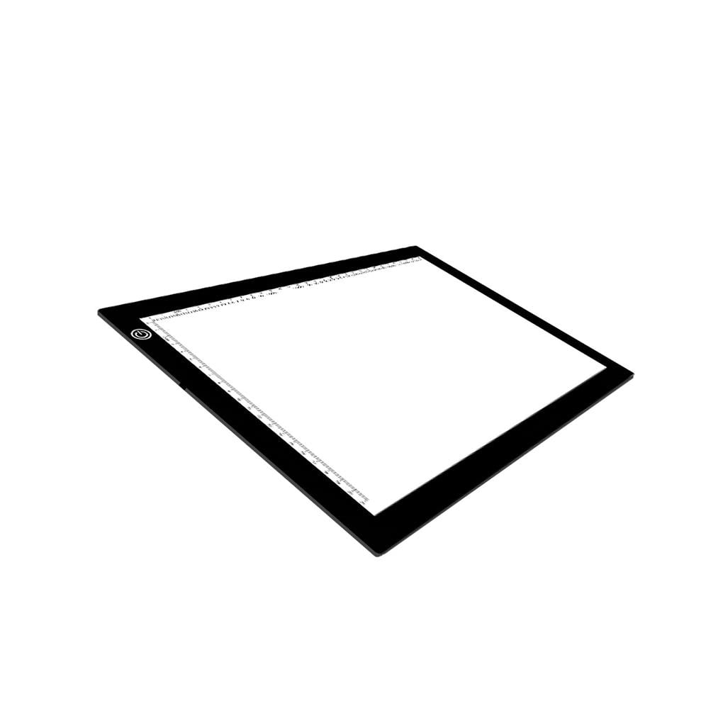 LED Trace Light Pad Copy Board 3 Brightness Levels Adjustable Built in