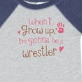 thumbnail image 4 of Inktastic Wrestling Future Wrestler Girls Boys or Girls Baby Bodysuit, 4 of 5