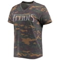 thumbnail image 2 of Women's Majestic Threads Derrick Henry Camo Tennessee Titans Name & Number V-Neck Tri-Blend T-Shirt, 2 of 3