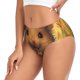 thumbnail image 2 of Balery Cute Sunflower Guinea Pig Ropa Interior de Algodón para Mujer con Dibujo – Braguitas Cómodas y Elásticas, Estilo Clásico-4X-Large, 2 of 6