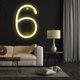 thumbnail image 5 of Lampara Lámpara de decoración de arreglo de propuesta de boda con letrero de letra de luz de neón LED (seis) Likrtyny Lámpara, 5 of 8
