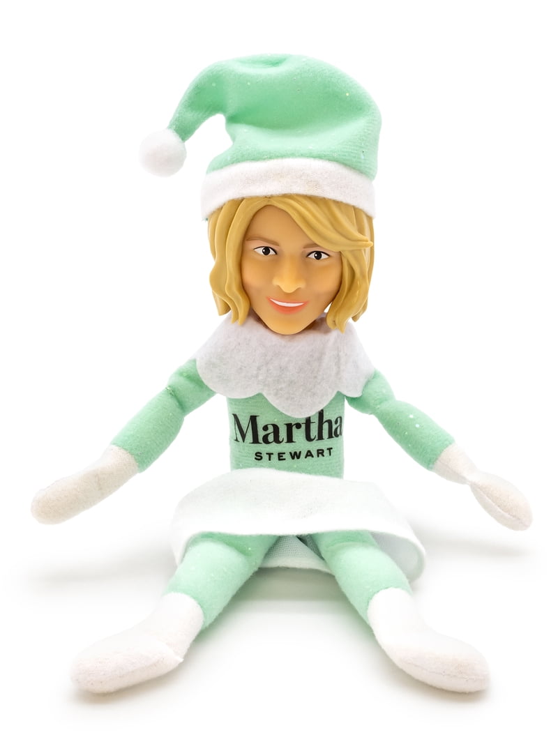 Martha Stewart Martha on The Mantle Christmas Green Plush Figurine