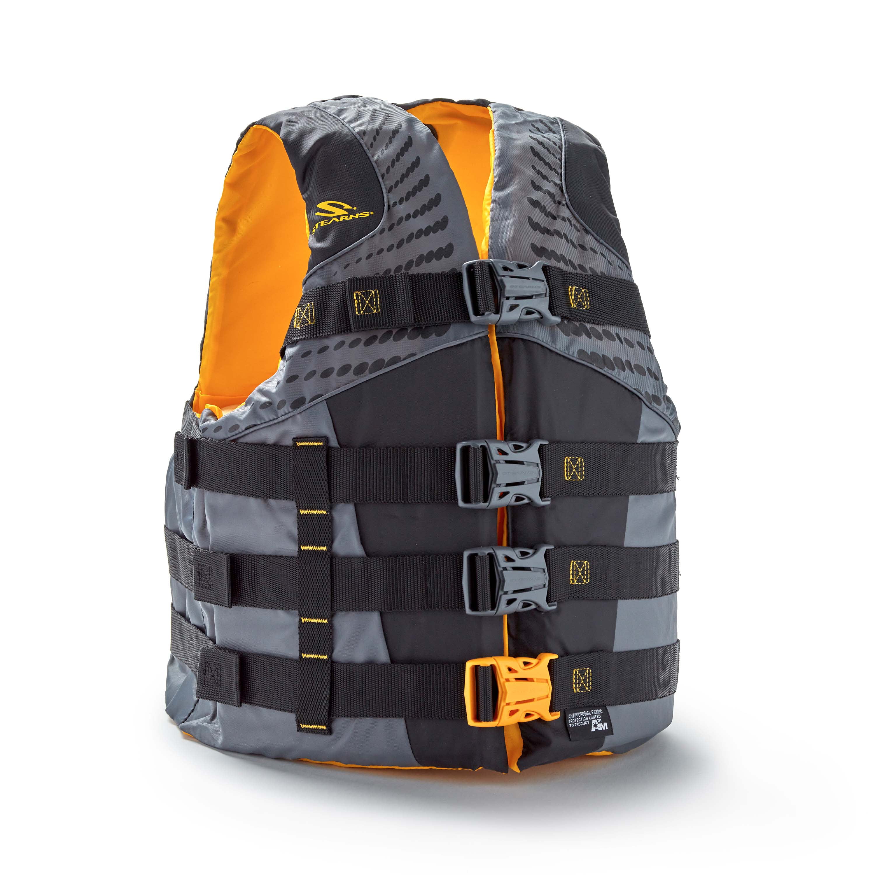(2 pack) Stearns Antimicrobial Infinity Series Life Jacket, Adult, Unisex, 2XL/3XL