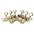 thumbnail image 3 of Guyker Guitar Locking Tuners (6 for Left) - 1:18 Lock String Tuning Key Pegs Machine Head with Hexagonal Handle Replacement for ST TL SG LP Style Electric, Folk or Acoustic Guitars - Golden, 3 of 4