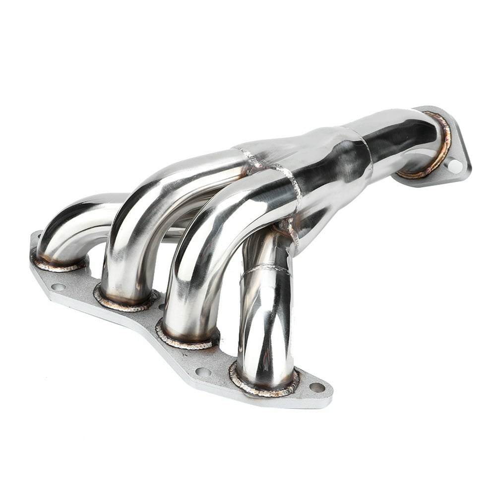 Tebru Car Stainless Steel Exhaust Manifold Fit for Honda Civic DX/LX
