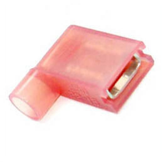 162165-100 - QUICK CONN FEM RED 0.250IN FLAG 22-18AWG 6.35X0.8MM FULLY INSU. (100 pcs/pkg)