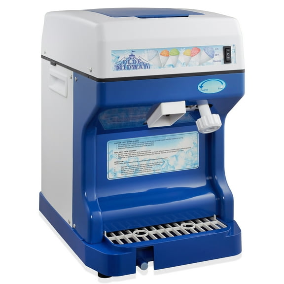 Olde Midway Shaved Ice Machine, Commercial Snow Cone Maker