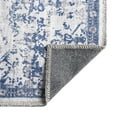 thumbnail image 6 of Unique Loom Renaissance Collection Area Rug - Roma (2' x 13' 1" Runner Gray Blue/Ivory), 6 of 7