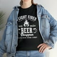 thumbnail image 7 of I Light Fires and Make Beer Disappear What's Your Superpower Shirt -ID: 599, 7 of 7