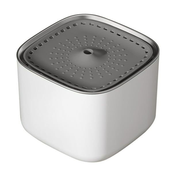 Bomba de Dispensador de Agua,Filtración Circulante Automática Silenciosa sin Cepillo Enchufable para Mascotas,Diseño de Bajo Ruido de 30Db Aumenta el Agua Potable,Dispensador de Agua Animal