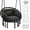 Black, variant on XPOPR Hanging Hammock Chair with Cozy Full Cushion Offer Extra Support, Backyard Hanging Macrame Swing Chair for Porch, 350 Lbs Capacity, Comfortable Hammock for Relaxation and Enjoyment (Black)