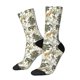 thumbnail image 1 of Fotbe Vintage Animals Palm Tree Calcetas Largas con Estampado para Hombre y Mujer – Calcetas de Compresión Transpirables y Elásticas, Viajar y Uso Diario Talla 5-11, 1 of 6