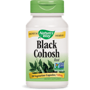 Nature's Way Black Cohosh Root 540 mg NonGMO Project Verified, TruID