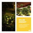 thumbnail image 3 of Lámpara de pelota colgante de bola topiaria con iluminación solar decoración de la bola topiaria artificial, 3 of 4