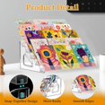 thumbnail image 3 of Jekyeroyme 2 Pack 5 Tier Acrylic Card Display Stand, 12" Trading Card Display Rack, Clear Card Stand for PSA Cards, Baseball Cards, Sports Cards, Football Cards, Business Cards and Stickers, 3 of 7