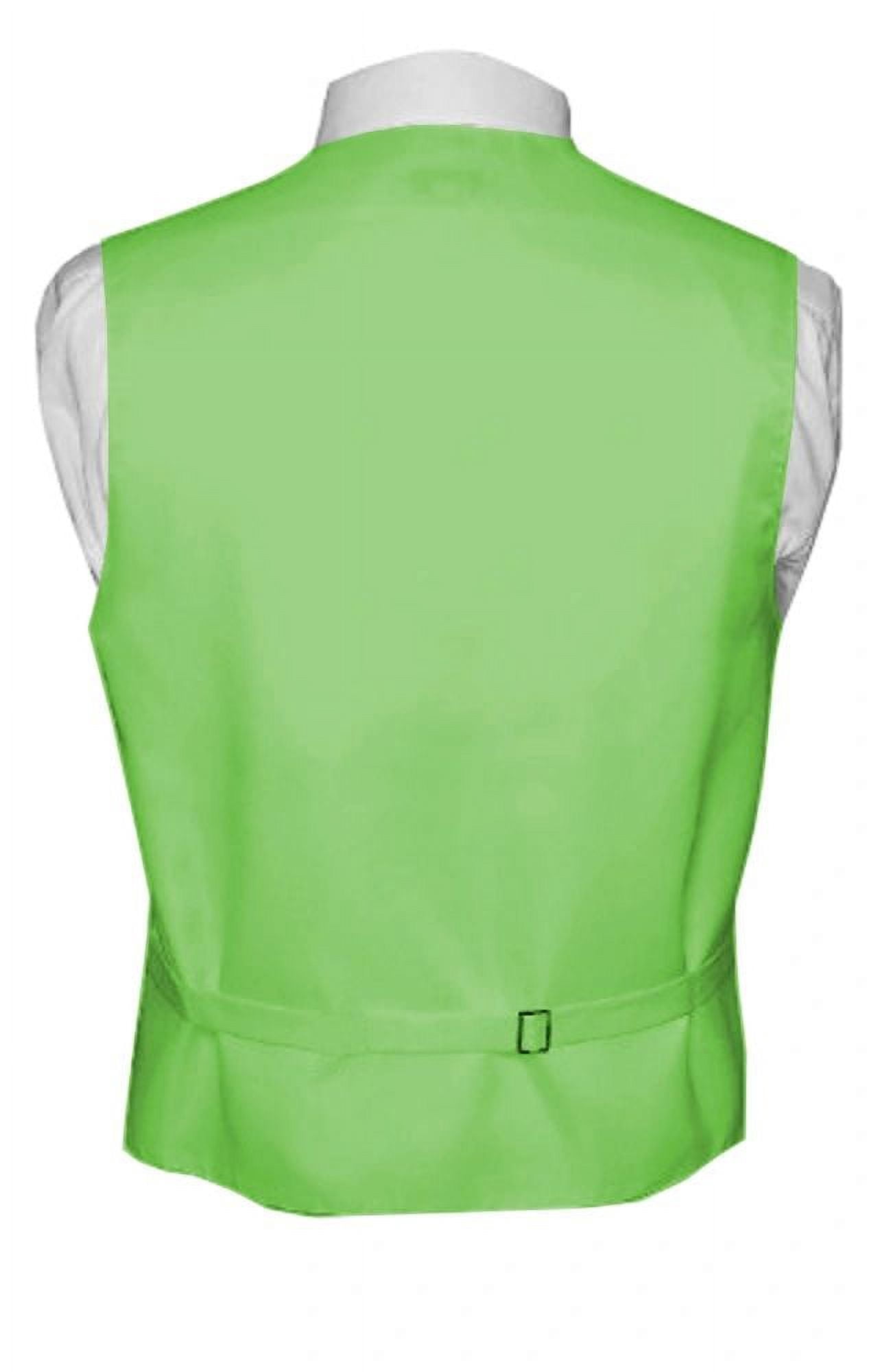 Best Tuxedo Men's Formal Lime Vest, Tie and Pocket Square Set, Full Back,  4XL - Walmart.com