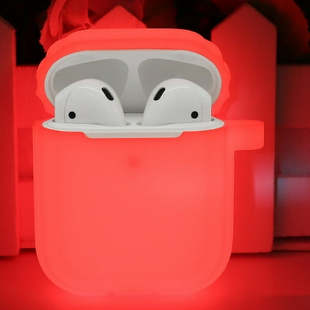 Apple Store Bowling Green KABOER 2019 New Luminous Glow In The Dark Silicone Protective Cover Case For Apple Airpods case Storage Box Protective cover (Not Include Airpods) ()