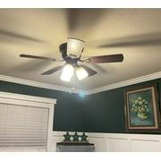 Great Value LED Ceiling Fan Bulb, 4.5-Watt (40W Eqv.) A15 Shape E26 Base Daylight, 2 Pack