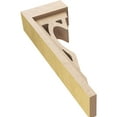thumbnail image 6 of 3"W x 6"D x 18"H Thin Sheridan Rough Cedar Woodgrain TimberThane Corbel, Primed Tan, 6 of 6