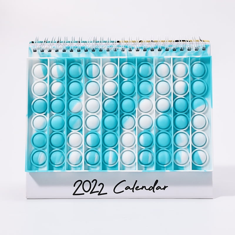 Fongwan Fidget Calendar 2022, Sensory Fidget Toy Anxiety Relief Bubbles