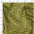 thumbnail image 2 of Soimoi Poly Georgette Fabric Leopard Animal Skin Print Fabric by Yard 42 Inch Wide, 2 of 6