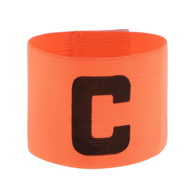 TISHITA Brassard Réglable pour Enfants et Adultes pour Basketball, Rugby, Hockey Orange1