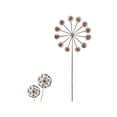 thumbnail image 2 of Decoración metálica de estacas de diente de león con bola bordada para parterres de jardín y macetas, 2 of 6