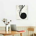 thumbnail image 2 of ONETECH Black and White Abstract Canvas Wall Art Decor with Minimalist Line Art Prints, Modern Wall Art for Home Decor,  Ready to Hang, 2 of 4