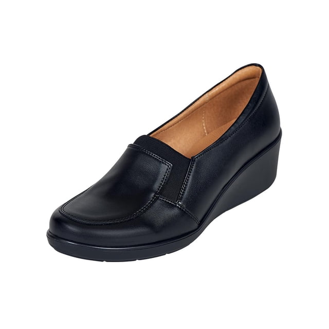 Zapato con Plataforma Mujer Formal Tipo Piel Negro negro 23 Incógnita 032D61