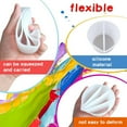 thumbnail image 2 of 3 Channels Split Color Mixing Cups for , Resin Painting Tools, 2 of 6