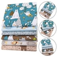 thumbnail image 5 of Colorful Cotton Fabric Bundle for Sewing and Patchwork Projects Set of 6 Pieces, 5 of 10