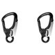 thumbnail image 2 of Greeniant 35KN Safety Snap Hook Clip Rock Fall Abseiling Climbing  Arrest Carabiner Negro 2piezas, 2 of 6