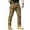 Brown, variant on Men's Cargo Pants Stretch Slim Fit Softshell Trousers for Hiking Work Daily Wear,S