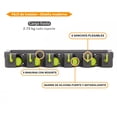 thumbnail image 2 of Soporte organizador de escobas AGBOX Gris y Verde Multifuncional 2,75 kg, 2 of 4