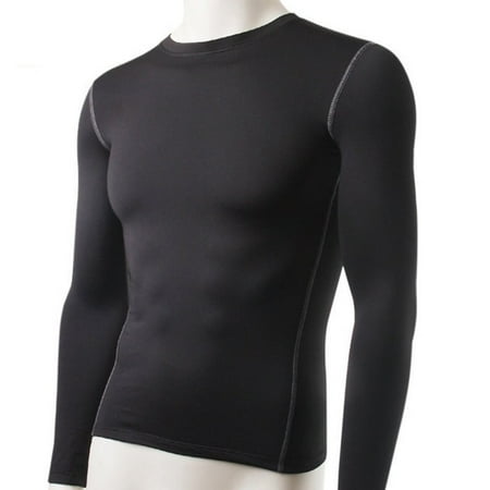 

New Arrival Men Plush Base Layer Long Sleeve Thermal Underwear Tops Winter Undershirt