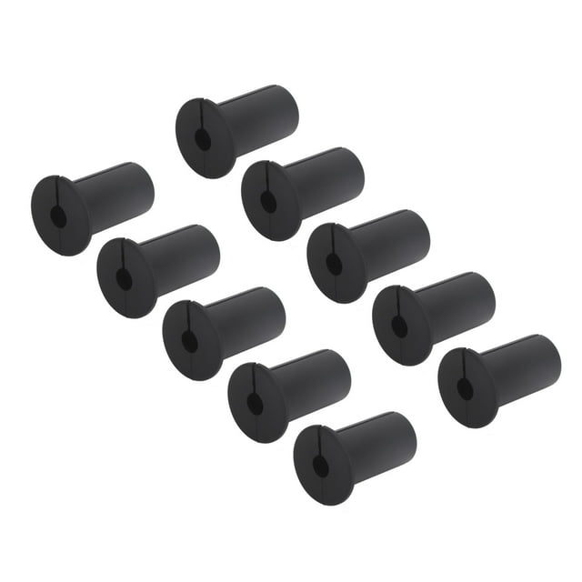 Kit De Montaje De Cables, 10 Piezas De Pasacables De Silicona Para Alimento De Cables, Ojales De Pared, Diseñados Para Unjuste Y CompatiBiliDad Perfectos,