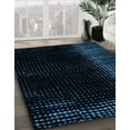 thumbnail image 3 of Ahgly Company Machine Washable Indoor Rectangle Abstract Night Black Area Rugs, 7' x 10', 3 of 7