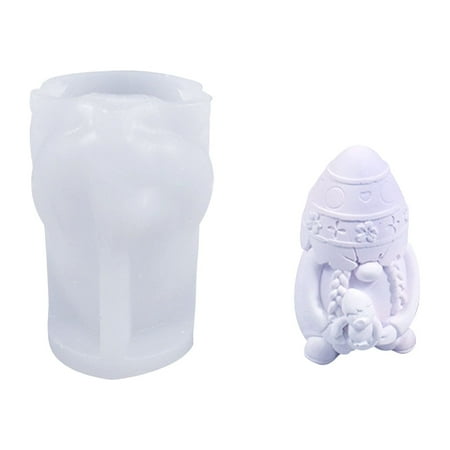 

Easter Dwarf Candle Molds - Aromatherapy Food-Grade Silicone Multipurpose Temperature Safe to -40 to +230 Degrees Celsius(C)