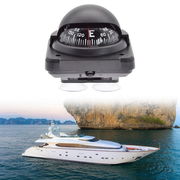 RAPOBRIX 1X Marine -Compass with Pivoting Mount for Boat/Truck/Car/Rv Navigation High-Precision Magnetic Navigation -Compass