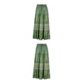 thumbnail image 4 of Sonducket larga plisada para niñas, faldas estampadas de cintura alta Retro bohemias, ropa de verano para novia e hija de vacaciones Type1 NO1 Sonducket CBP588675, 4 of 5