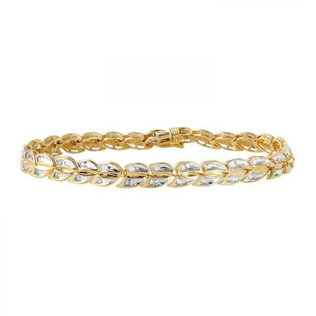 Foreli 1.25CTW Diamond 14K Two Tone Gold Bracelet MSRP$11820.00