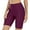 Purple, variant on BeautyIn Swim Shorts for Women with Pockets High Waisted Long Board Shorts
