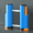blue, variant on Professional Retractable Ping Pong Net, Regulation Table Tennis Net with Heavy Duty Clamps, Tournament Grade, Black