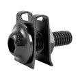 thumbnail image 2 of Ruiboury 20 Pièces Moto Clips Corps Vis Alliage d'Aluminium Moto Modification Vis Écrou Pièce de Rechange Entretien Noir, 2 of 7