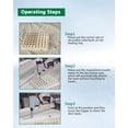 thumbnail image 4 of 24 Boxes  (200 Pcs/Box) MEITE Upholstery Tacks 3/4-inch 19*23mm Head Dia. Silver Tack Nails, 4 of 6